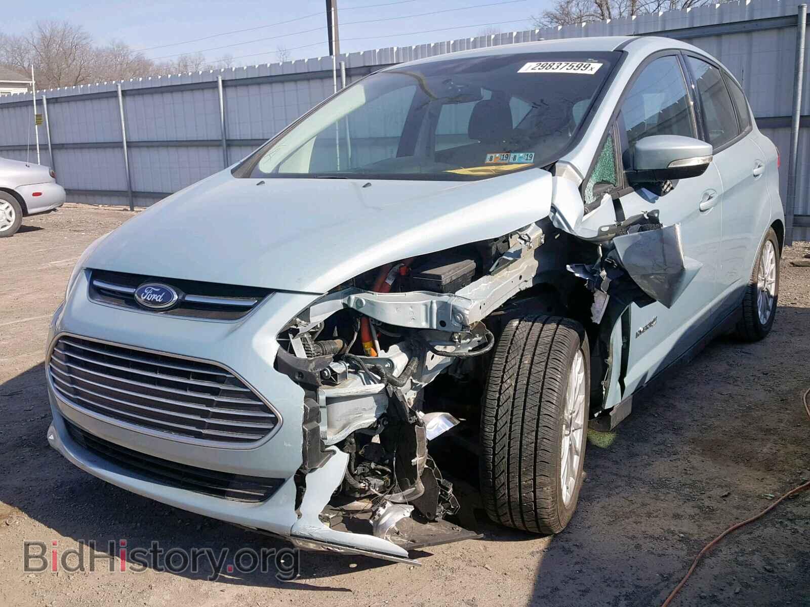 2014 FORD CMAX - VIN: 1FADP5AU6EL504382 - Photo 2