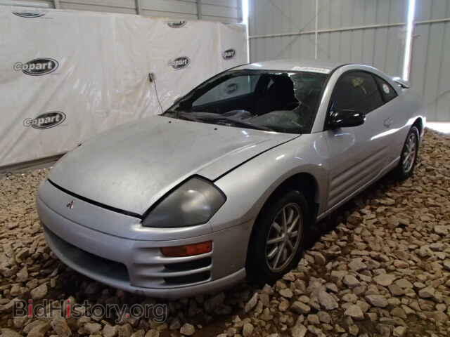 2001 MITSUBISHI ECLIPSE - VIN: 4A3AC44G11E177345 - Фото 2