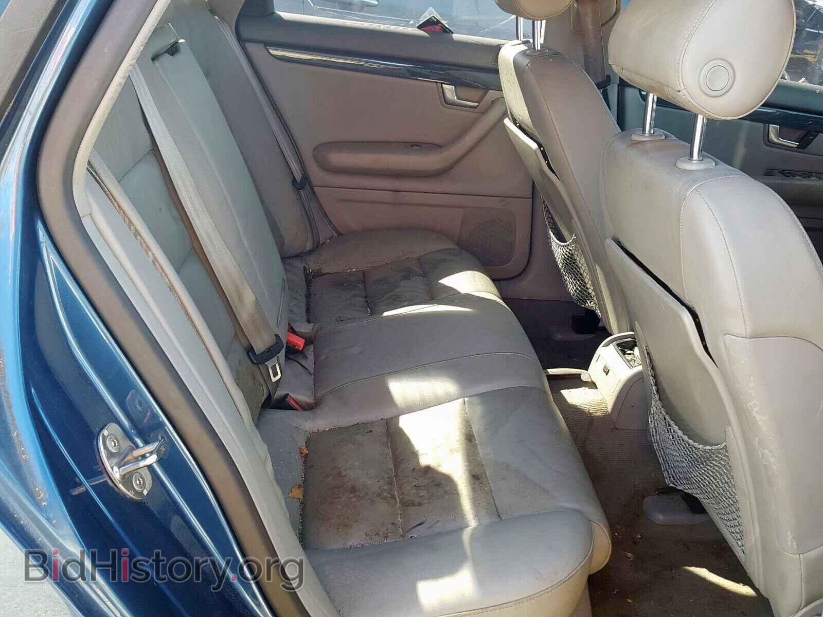 2005 AUDI A4 - VIN: WAULC68E45A073569 - Фото 6