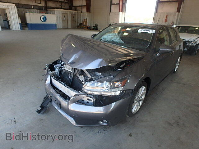 2013 LEXUS CT 200 - VIN: JTHKD5BH2D2162203 - Фото 2