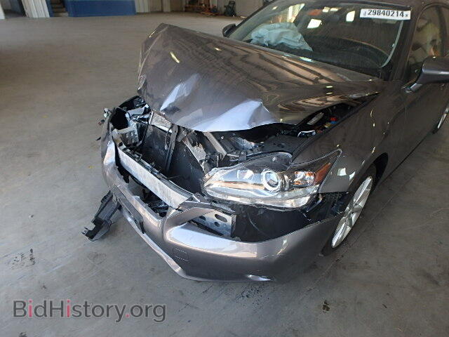 2013 LEXUS CT 200 - VIN: JTHKD5BH2D2162203 - Фото 10