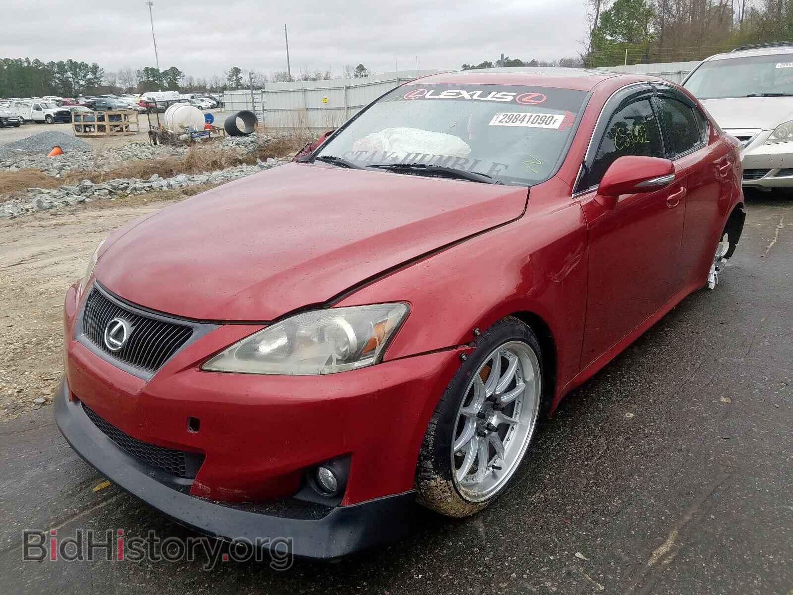 2012 LEXUS IS - VIN: JTHBF5C20C5158961 - Фото 2