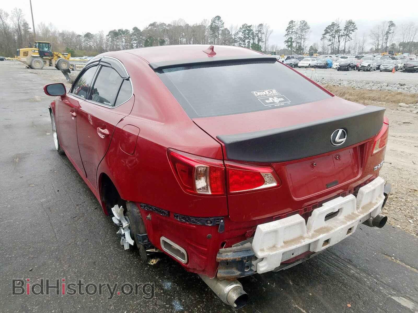 2012 LEXUS IS - VIN: JTHBF5C20C5158961 - Фото 3