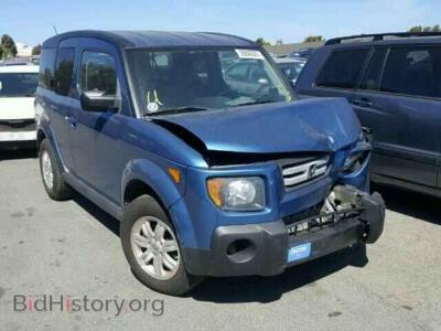 2007 Honda ELEMENT Element EX, blue — VIN 5J6YH28707L007011, Copart