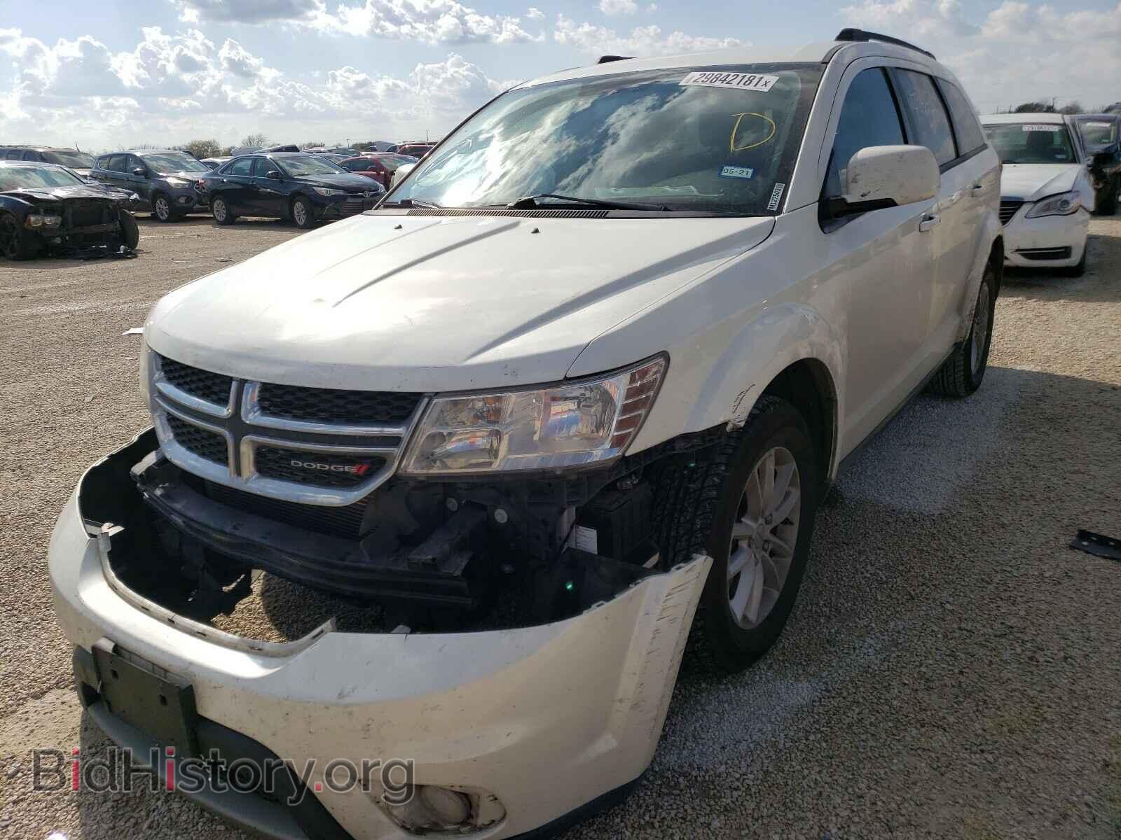 2016 DODGE JOURNEY - VIN: 3C4PDCBB1GT127503 - Фото 2