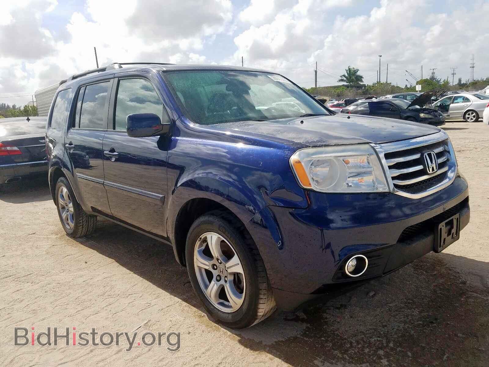 Photo 5FNYF3H41DB012420 - HONDA PILOT 2013