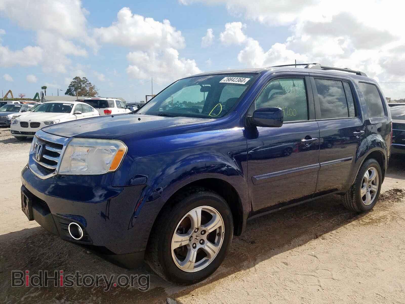 2013 HONDA PILOT - VIN: 5FNYF3H41DB012420 - Фото 2