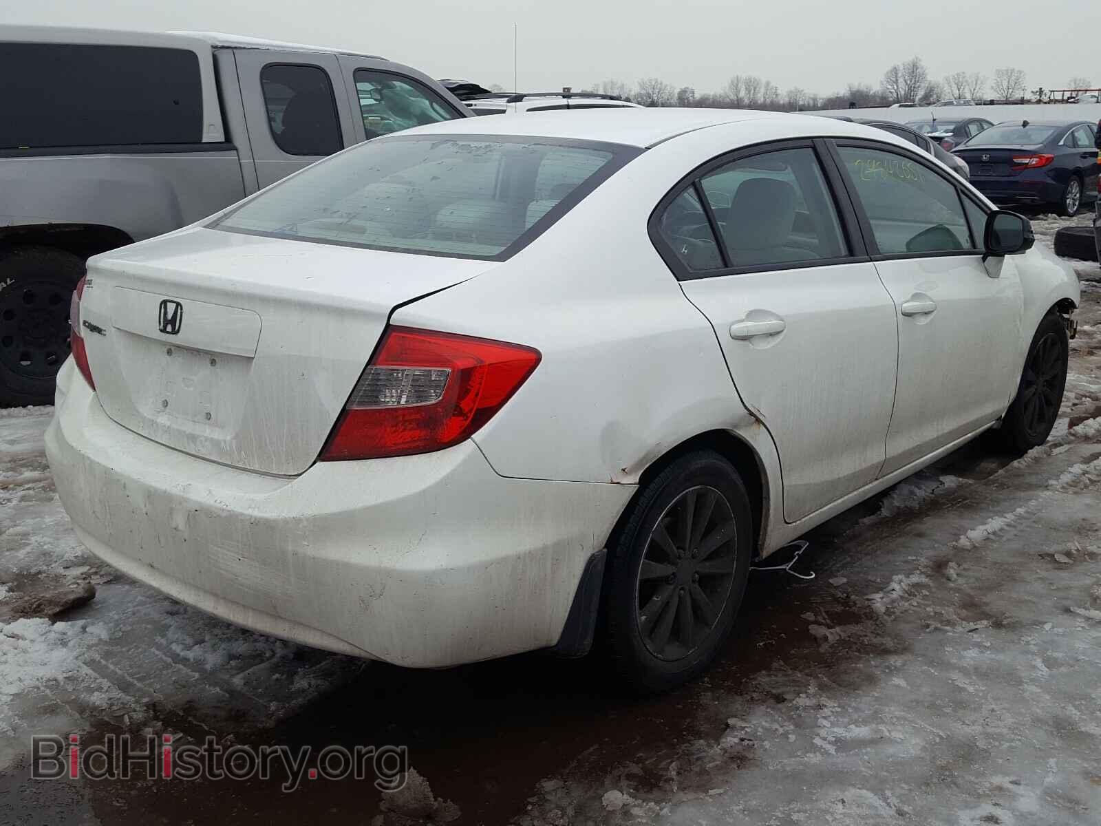 2012 HONDA CIVIC - VIN: 19XFB2F87CE092913 - Фото 4