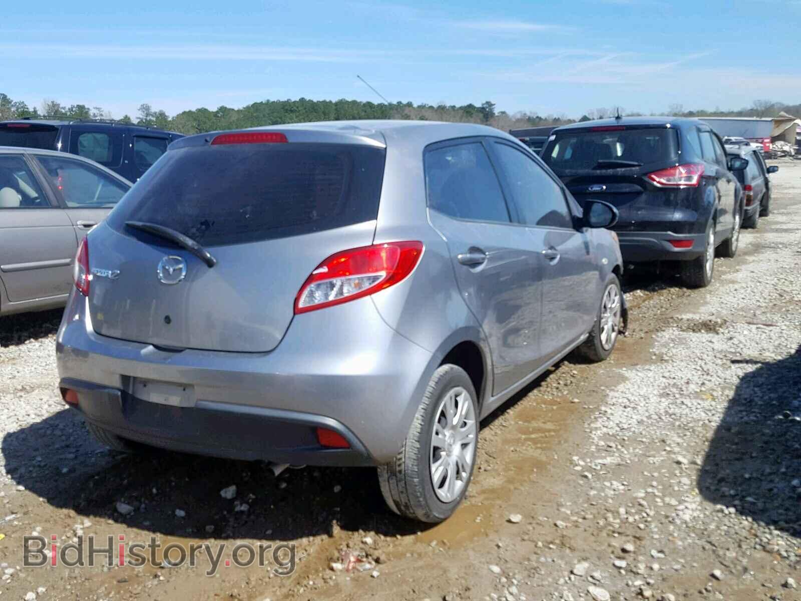 2014 MAZDA 2 - VIN: JM1DE1KY1E0184688 - Фото 4