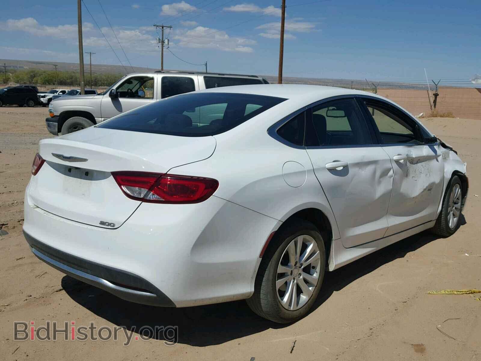 2015 CHRYSLER 200 - VIN: 1C3CCCAB9FN729829 - Фото 4