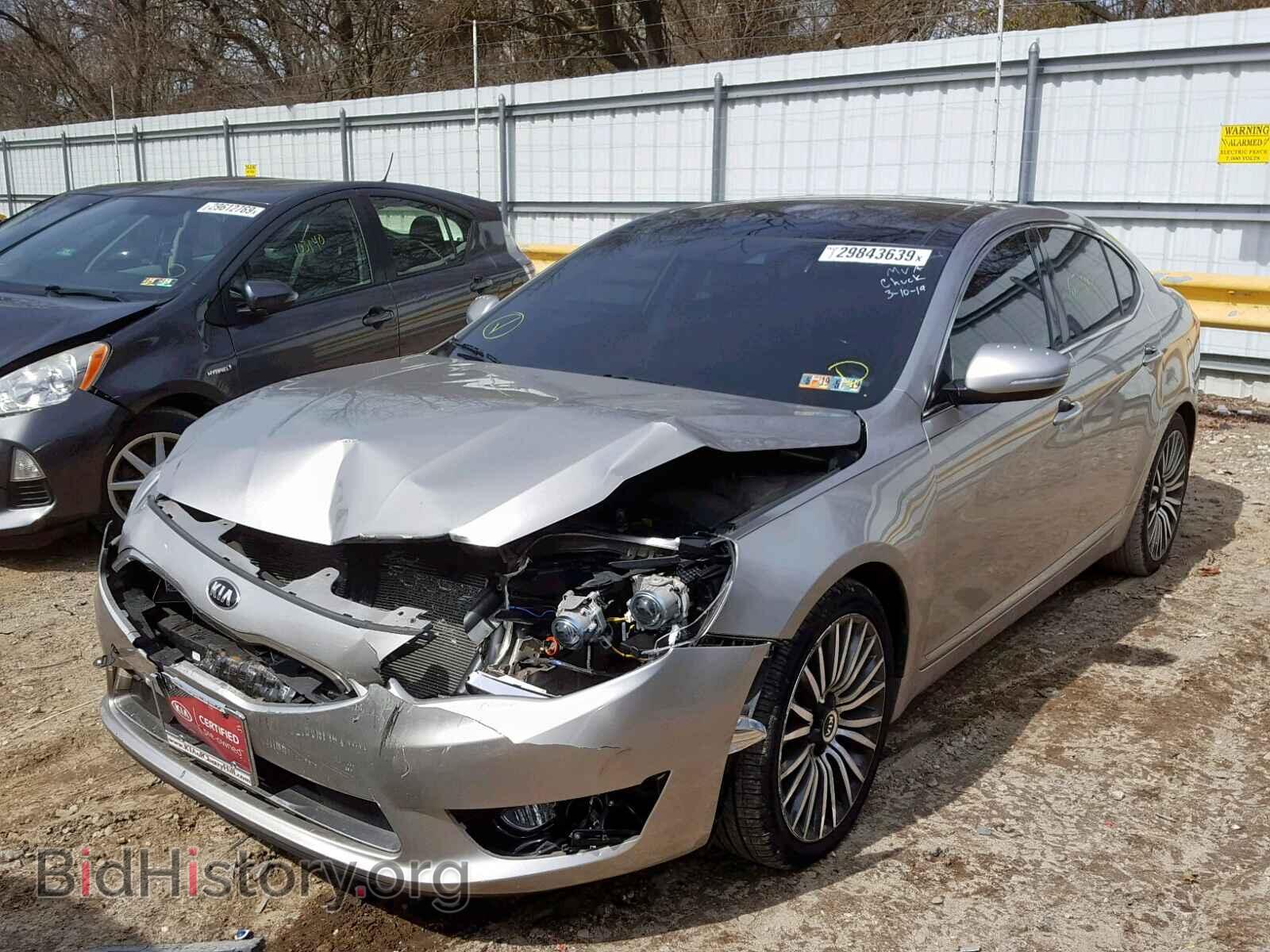 2014 KIA CADENZA - VIN: KNALN4D70E5138948 - Фото 2