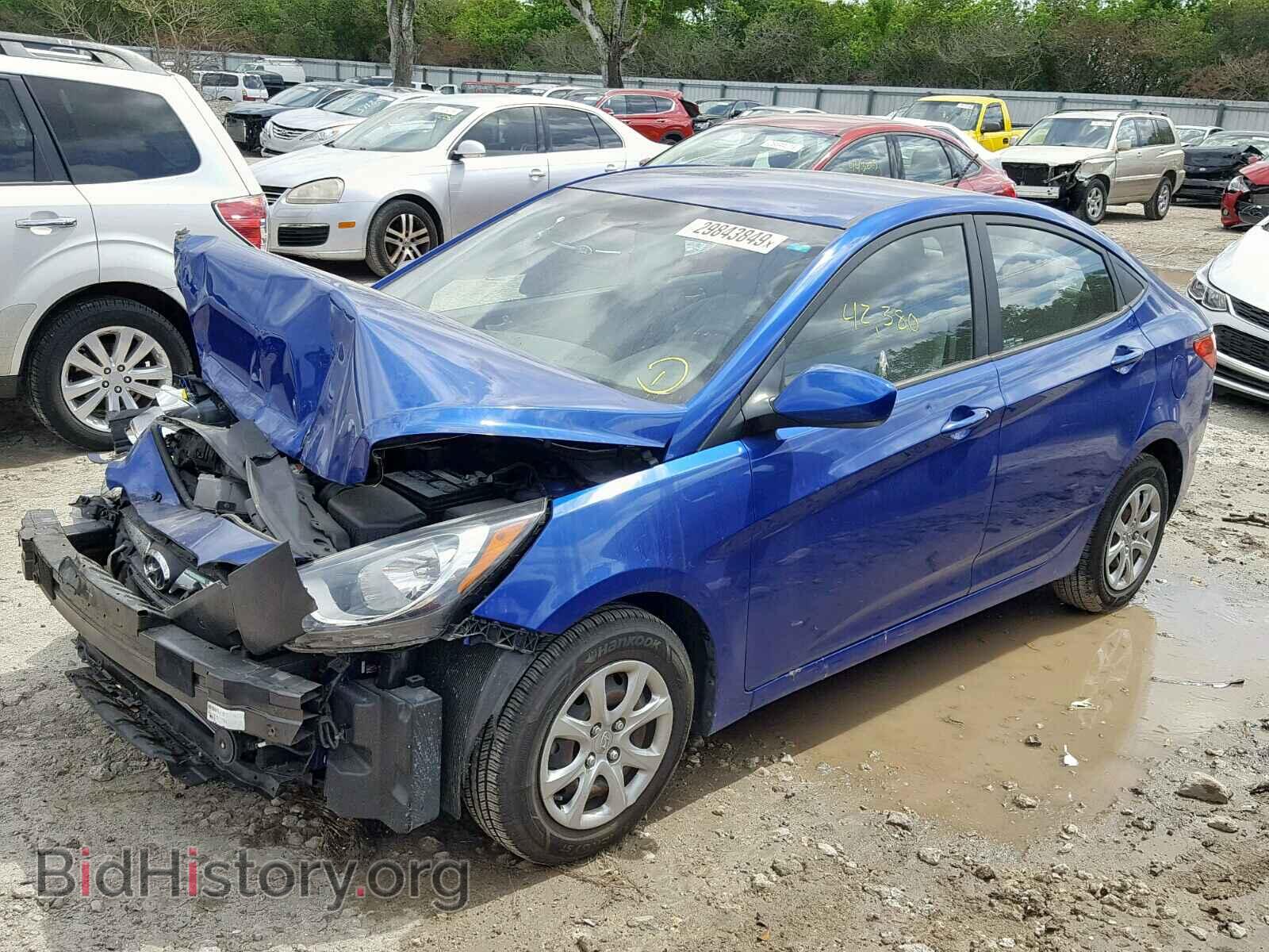 2013 HYUNDAI ACCENT - VIN: KMHCT4AE0DU583427 - Фото 2