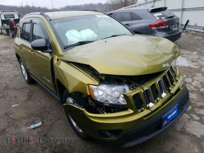 2012 Jeep COMPASS COMPASS SP, green — VIN 1C4NJDBB8CD555607, Copart