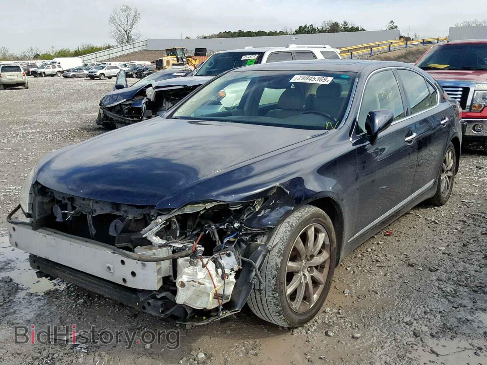 2007 LEXUS LS460 - VIN: JTHBL46F975046201 - Фото 2