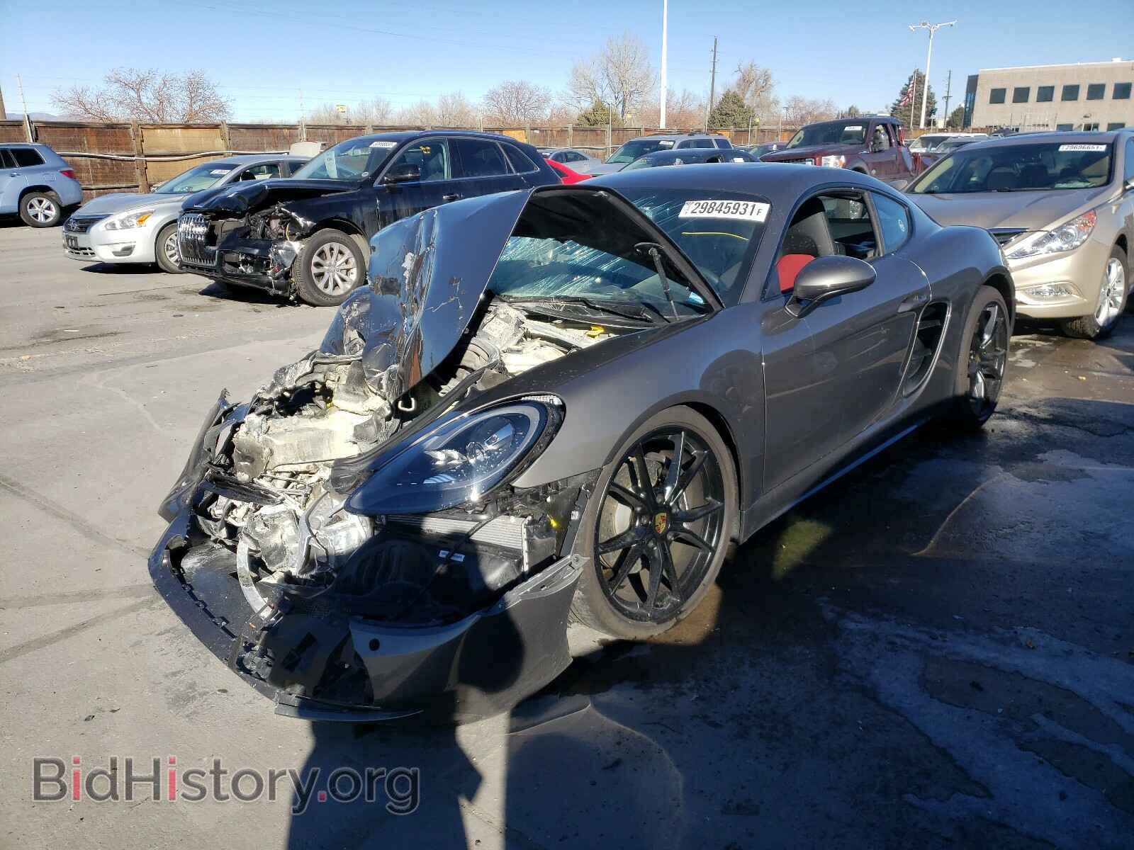 2019 PORSCHE CAYMAN - VIN: WP0AA2A80KS260990 - Фото 2