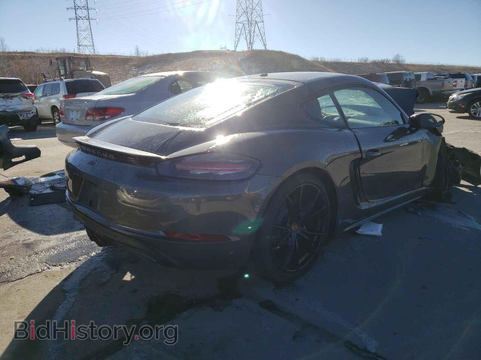 2019 PORSCHE CAYMAN - VIN: WP0AA2A80KS260990 - Фото 4