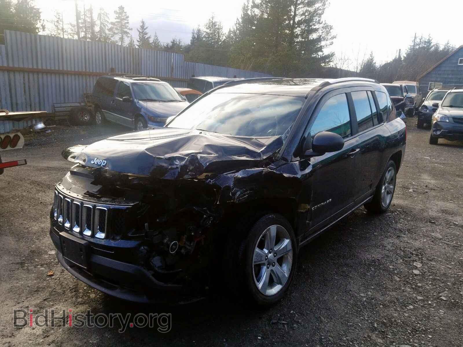 2013 JEEP COMPASS - VIN: 1C4NJDCB8DD158317 - Фото 2