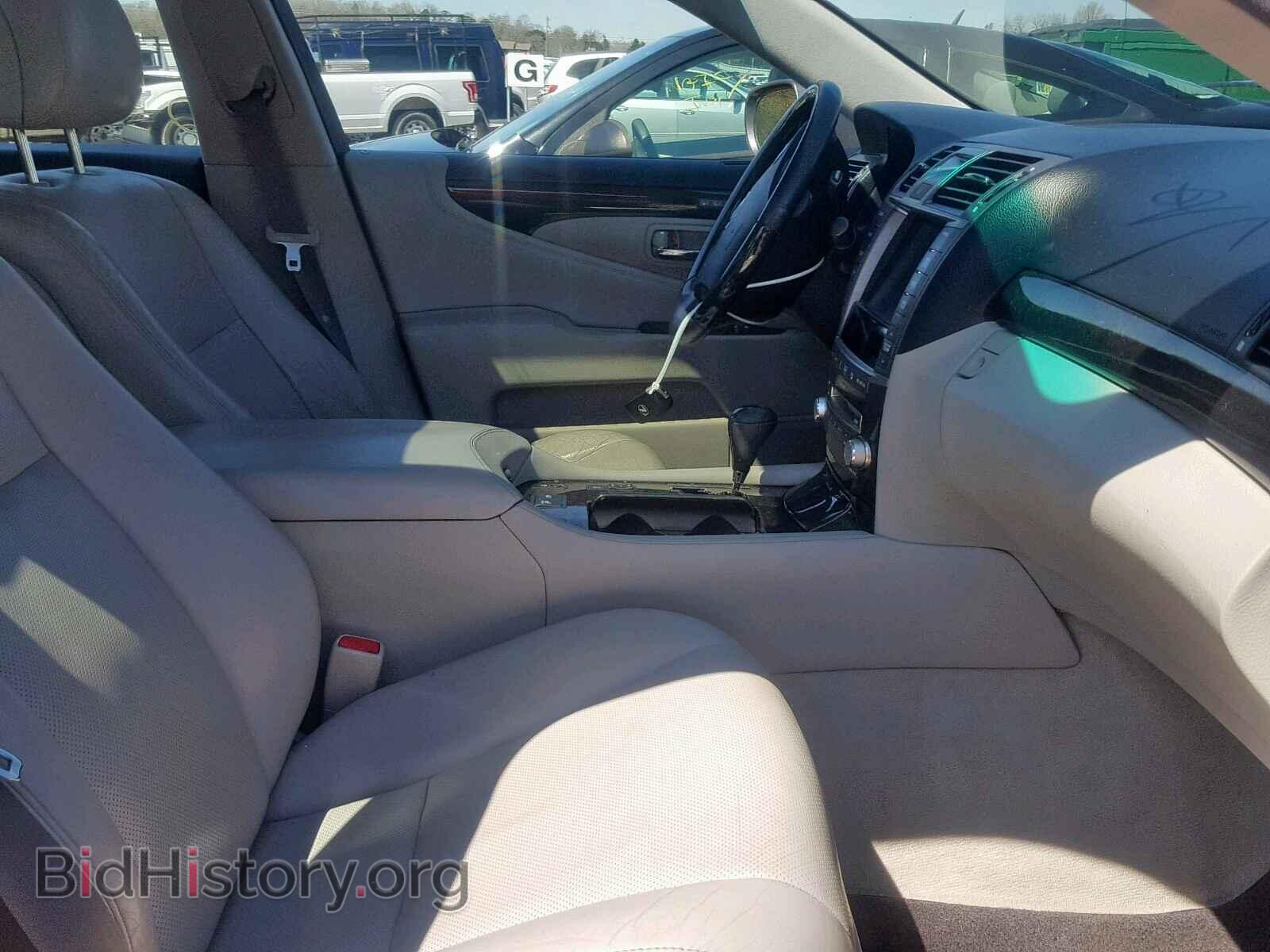2012 LEXUS LS460 - VIN: JTHBL5EF1C5108689 - Фото 5