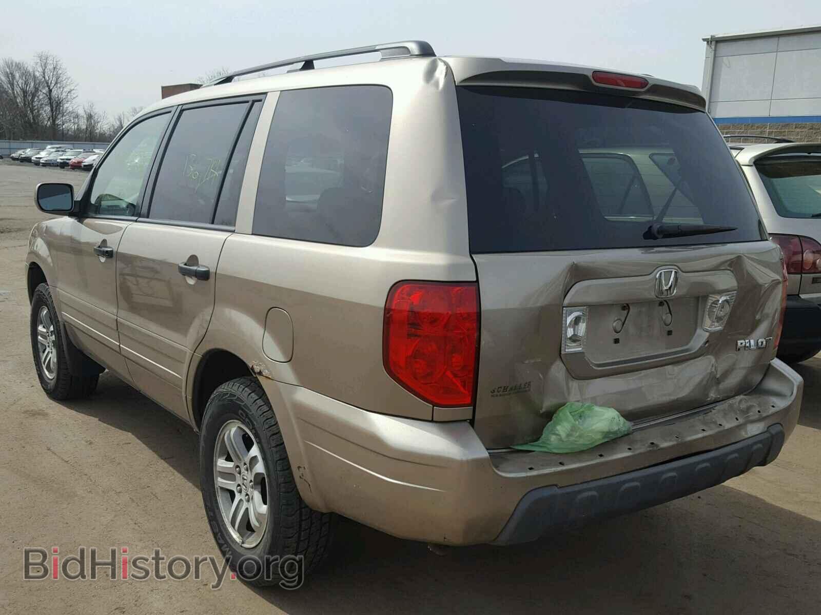 2005 HONDA PILOT - VIN: 2HKYF18435H558644 - Фото 3