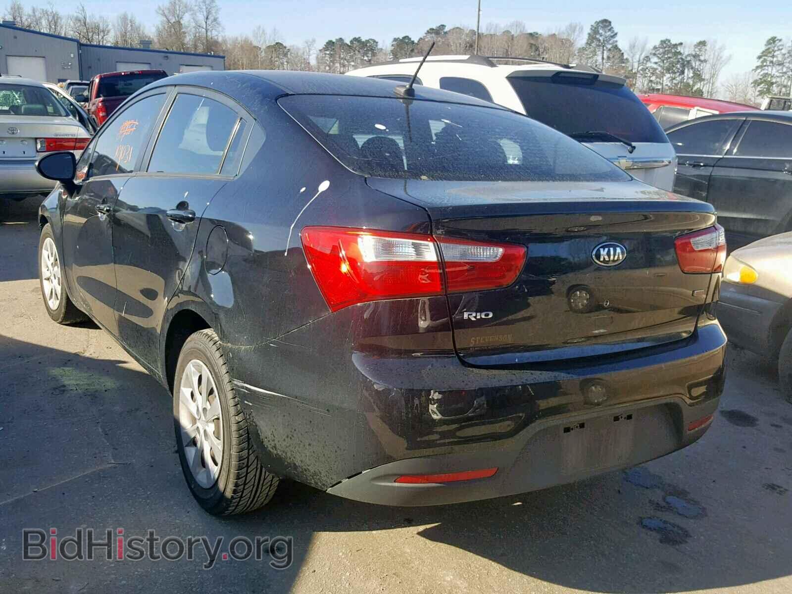 2013 KIA RIO - VIN: KNADM4A31D6266875 - Фото 3