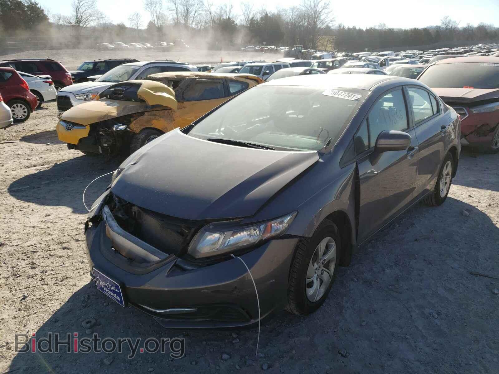 2014 HONDA CIVIC - VIN: 19XFB2F5XEE043892 - Фото 2