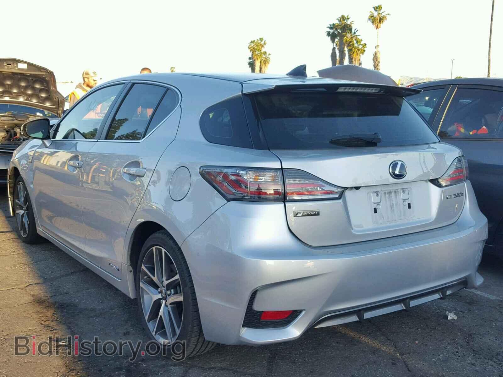 2016 LEXUS CT 200 - VIN: JTHKD5BH2G2258210 - Фото 3