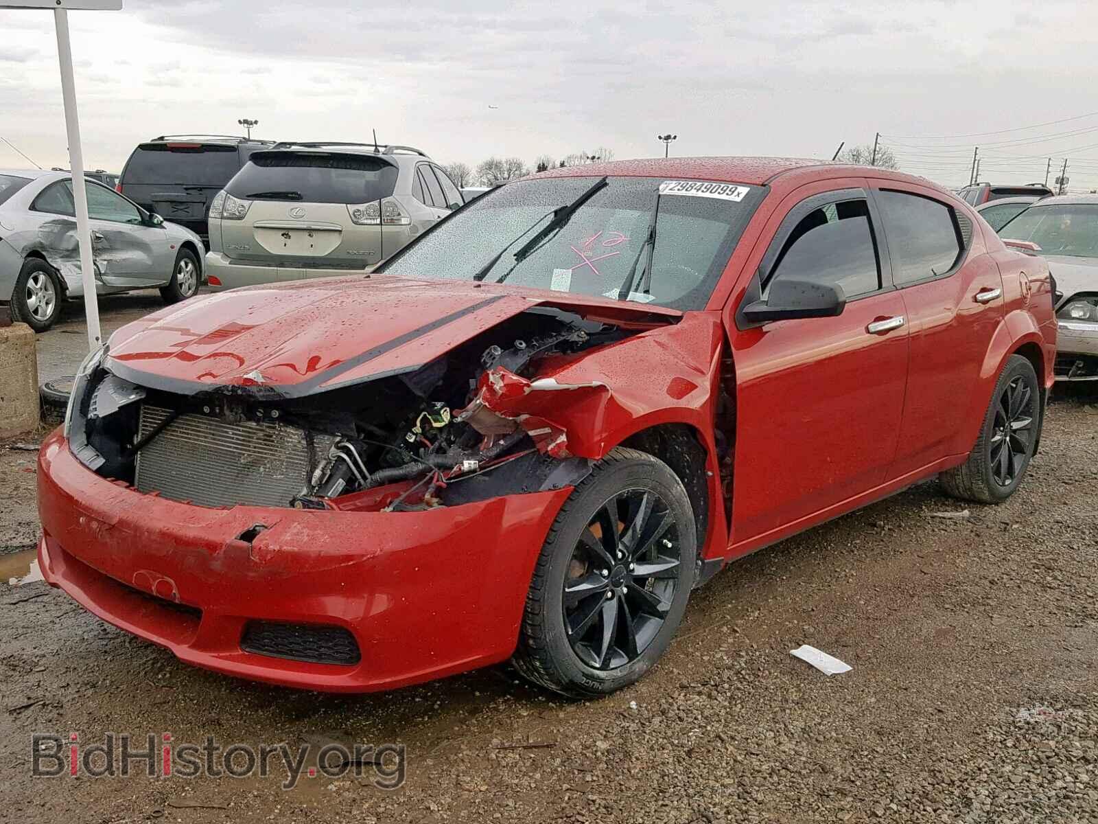 2013 DODGE AVENGER - VIN: 1C3CDZAB9DN620199 - Фото 2
