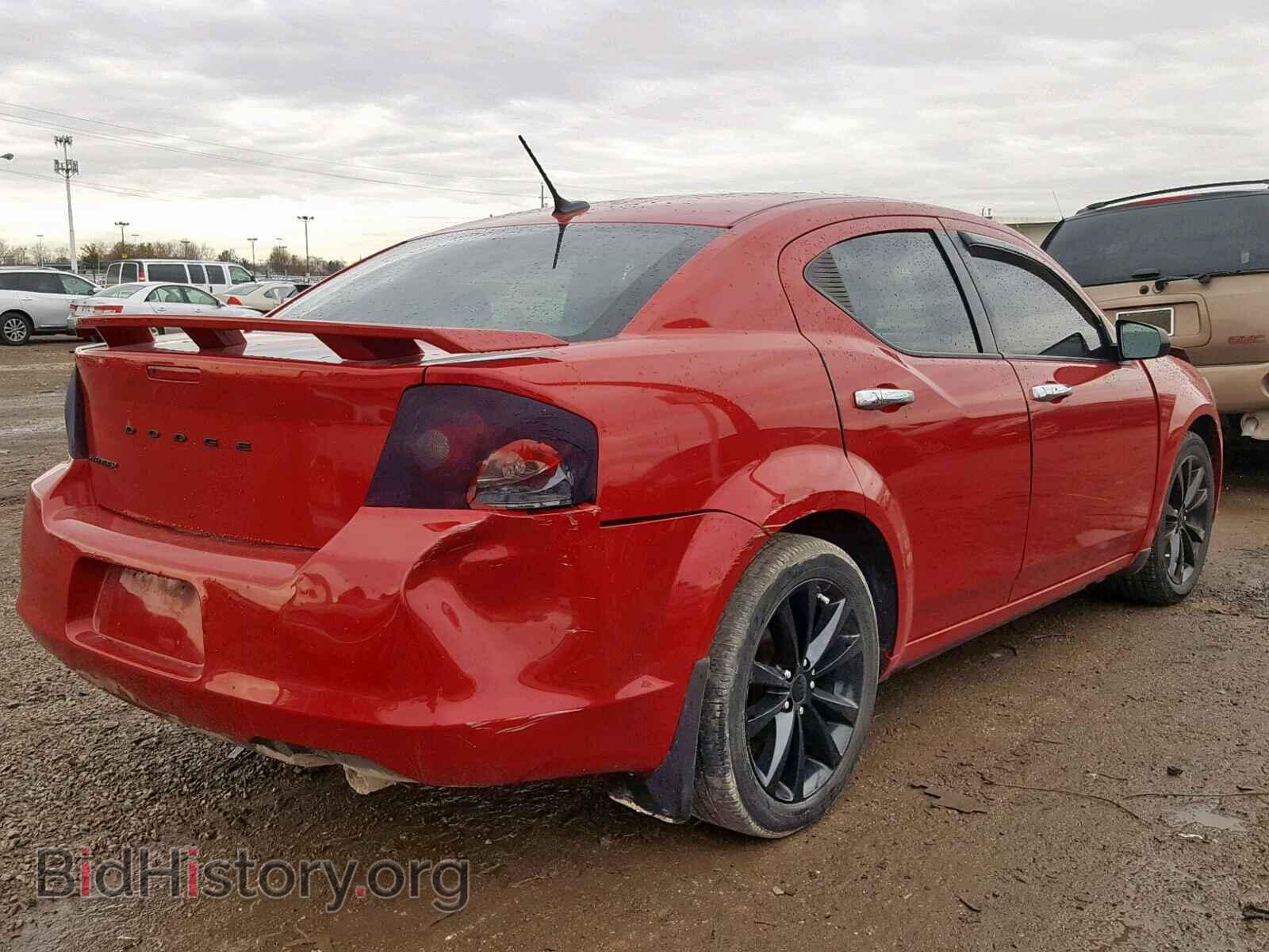 2013 DODGE AVENGER - VIN: 1C3CDZAB9DN620199 - Фото 4