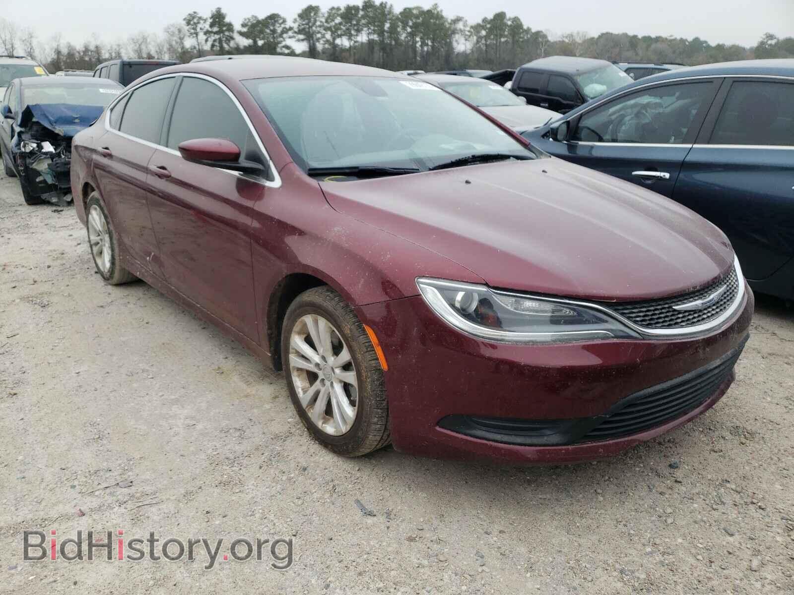 Фотография 1C3CCCFB0GN196585 - CHRYSLER 200 2016