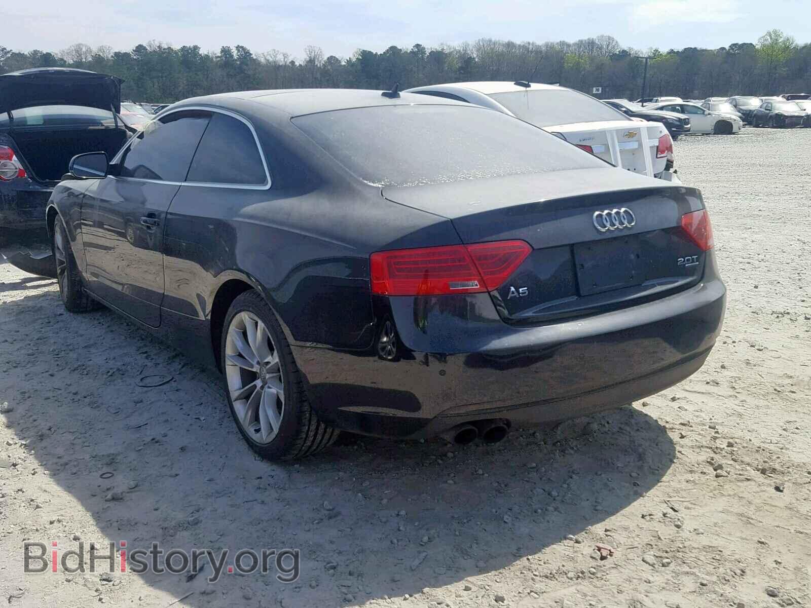 2013 AUDI A5 PREMIUM - VIN: WAULFAFR2DA000764 - Photo 3