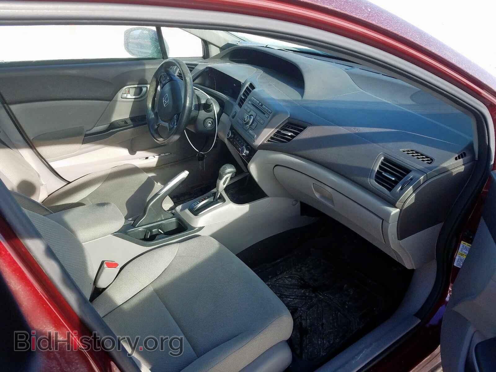 2012 HONDA CIVIC LX - VIN: 2HGFB2F41CH016364 - Фото 5