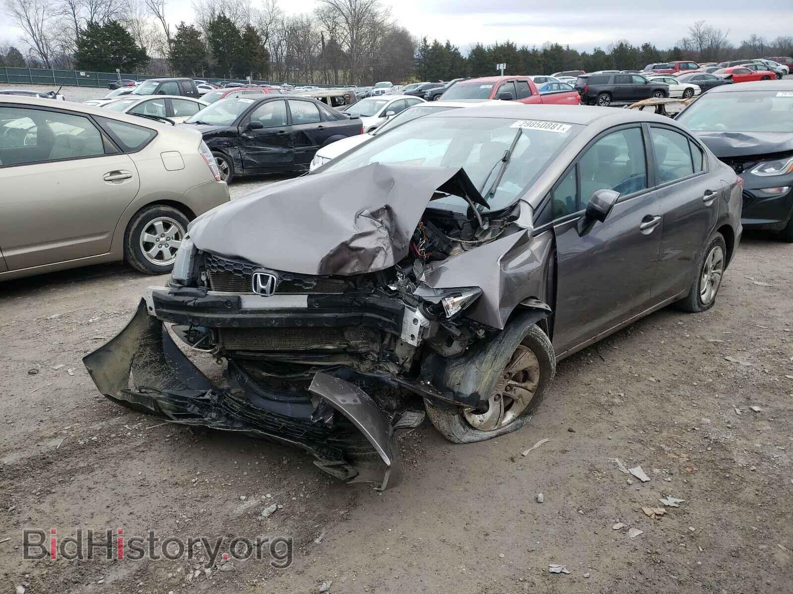 2014 HONDA CIVIC - VIN: 19XFB2F56EE024983 - Фото 2