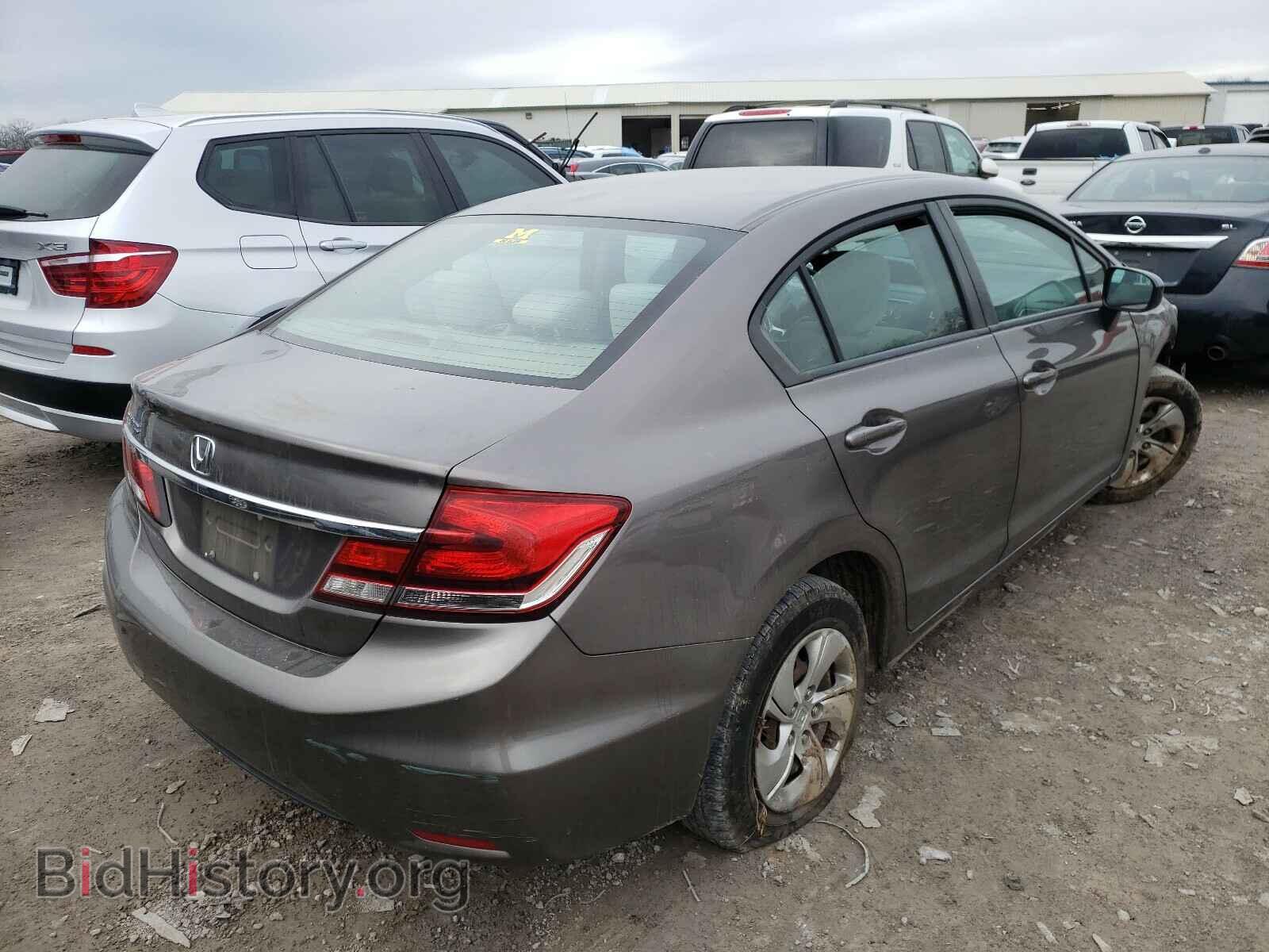 2014 HONDA CIVIC - VIN: 19XFB2F56EE024983 - Фото 4