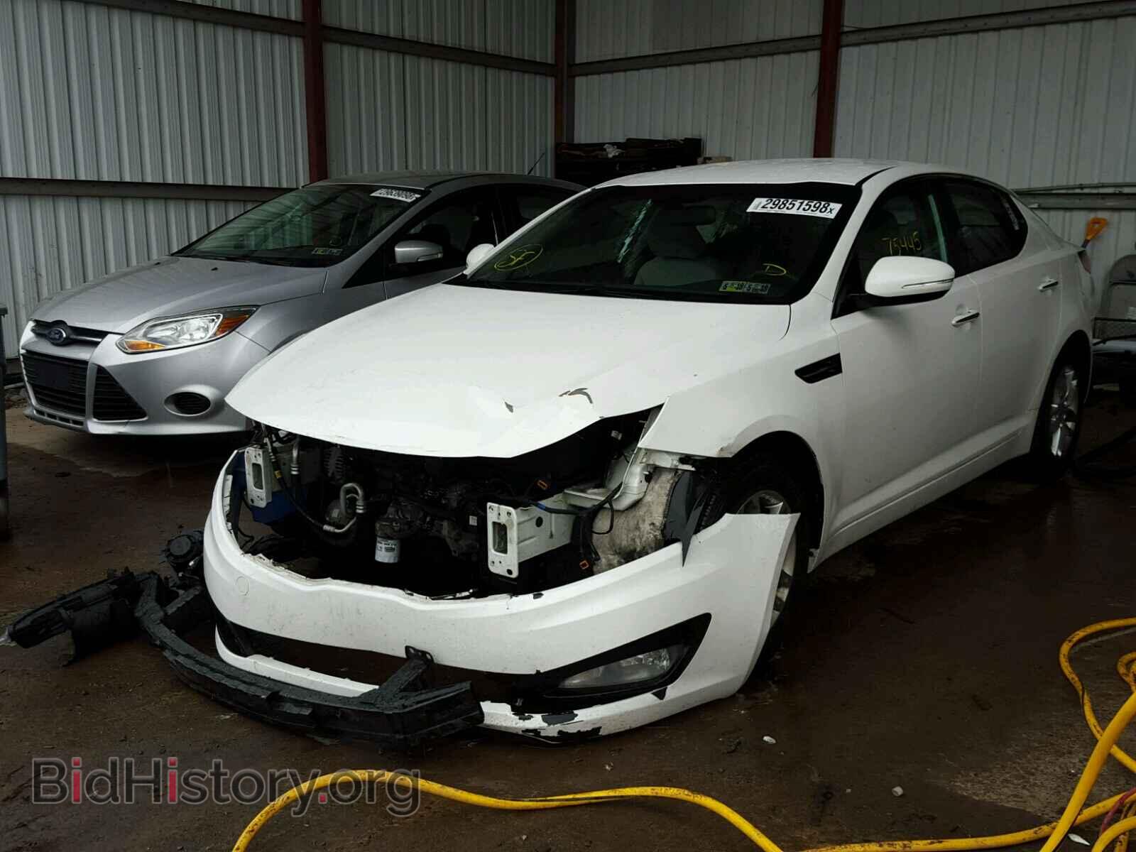 2013 KIA OPTIMA - VIN: KNAGM4A73D5381743 - Фото 2