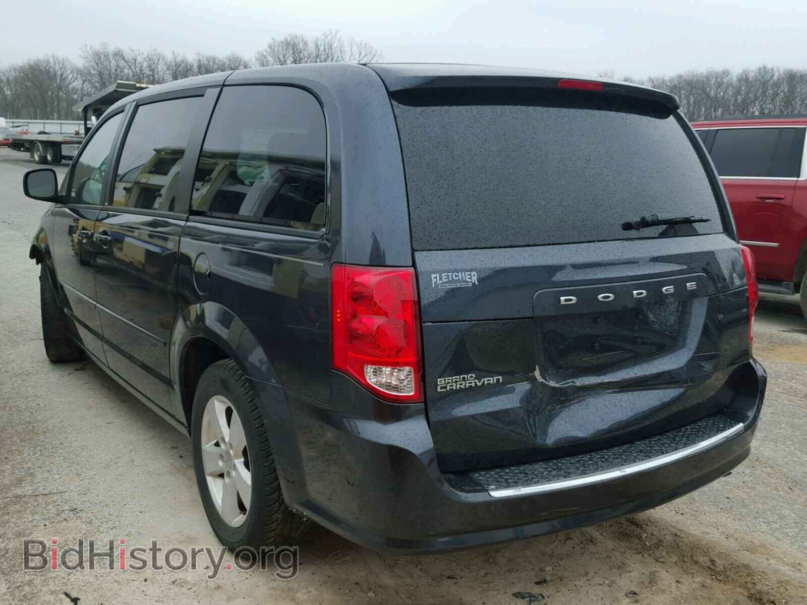 2013 DODGE CARAVAN - VIN: 2C4RDGBG2DR628863 - Фото 3