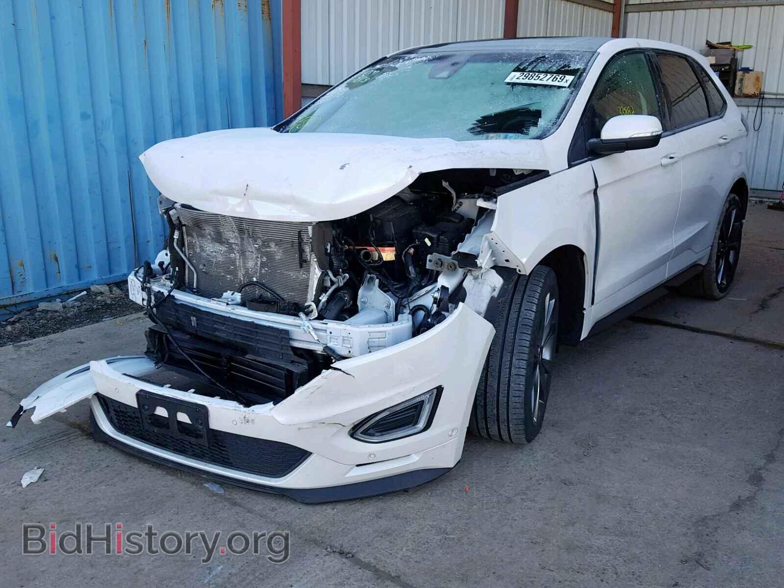 2017 FORD EDGE - VIN: 2FMPK4AP9HBB66387 - Фото 2