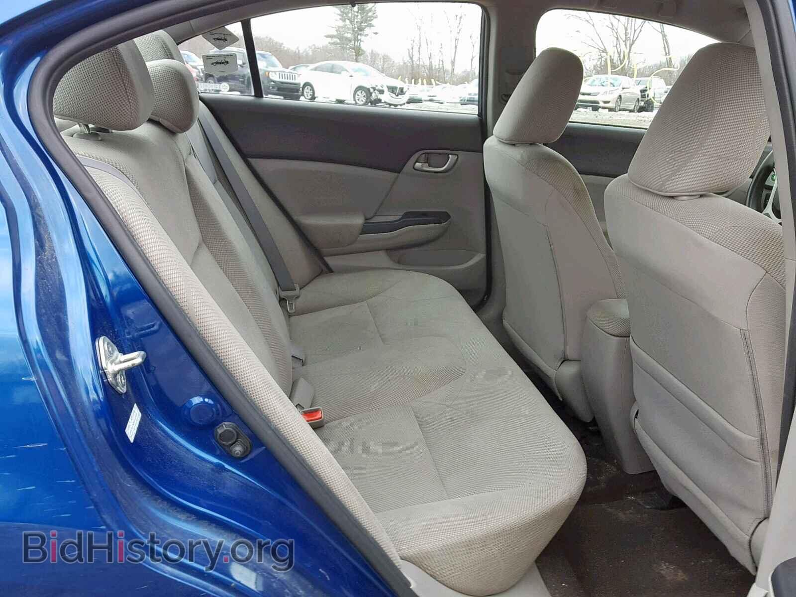 2012 HONDA CIVIC LX - VIN: 2HGFB2F52CH511973 - Фото 6