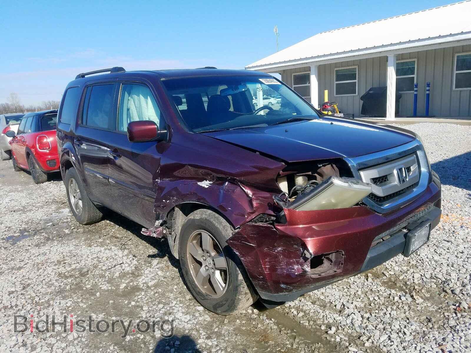 Photo 5FNYF48699B014754 - HONDA PILOT 2009
