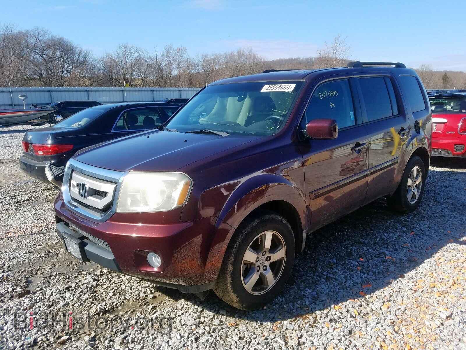 2009 HONDA PILOT - VIN: 5FNYF48699B014754 - Фото 2