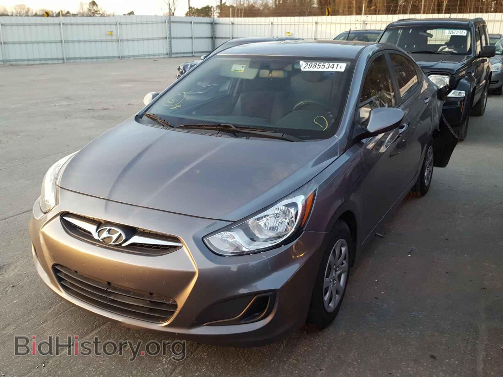 2013 HYUNDAI ACCENT - VIN: KMHCT4AE7DU491537 - Фото 2