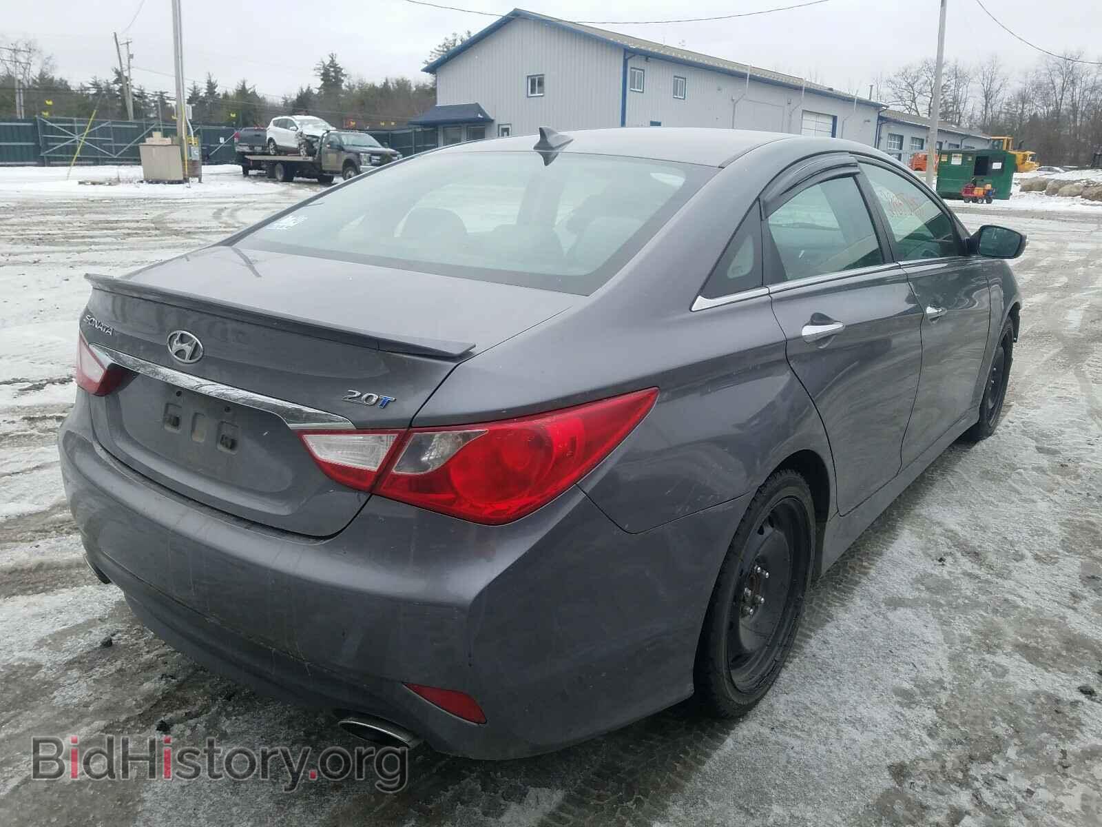 2014 HYUNDAI SONATA - VIN: 5NPEC4AB4EH884832 - Фото 4