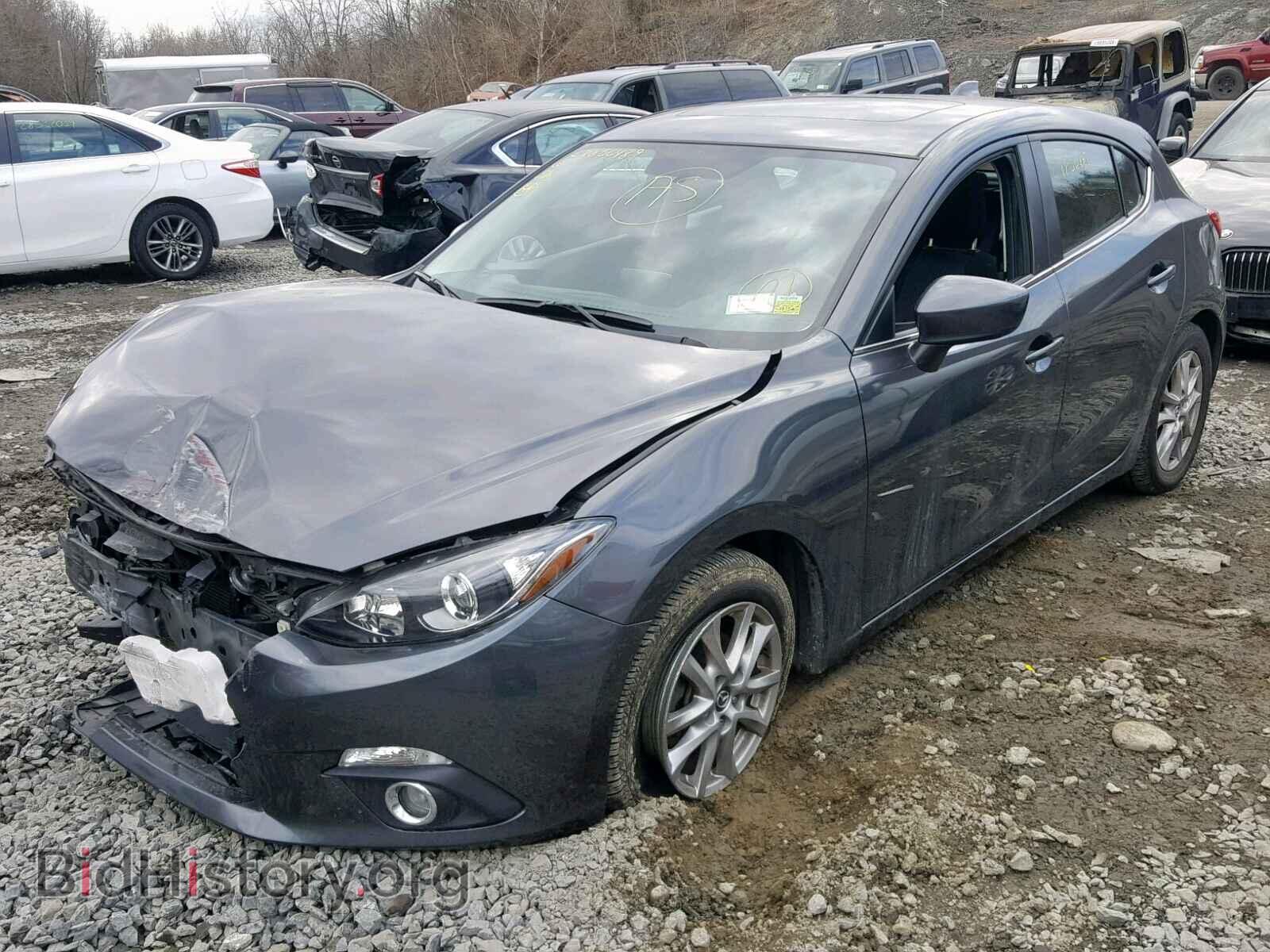 2014 MAZDA 3 - VIN: JM1BM1L77E1130936 - Фото 2