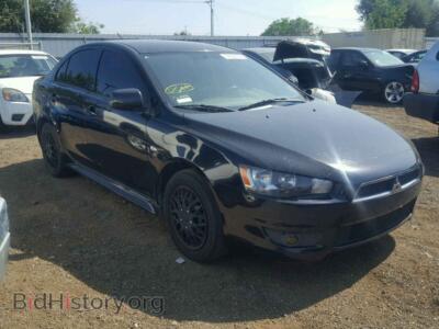 2011 Mitsubishi LANCER Lancer ES/, черный — VIN JA32U2FU0BU005292, Copart