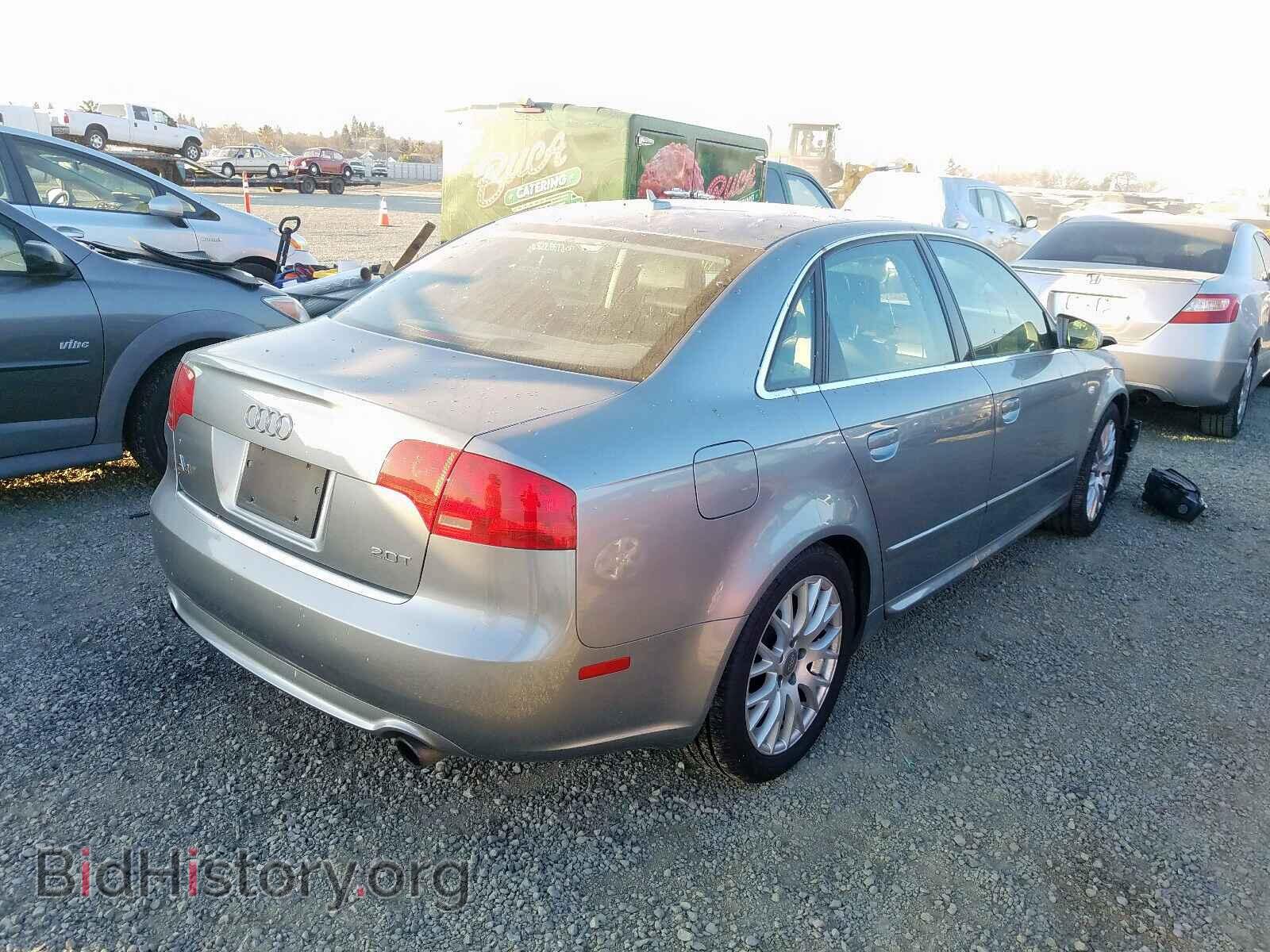 2008 AUDI A4 - VIN: WAUAF78EX8A168565 - Фото 4