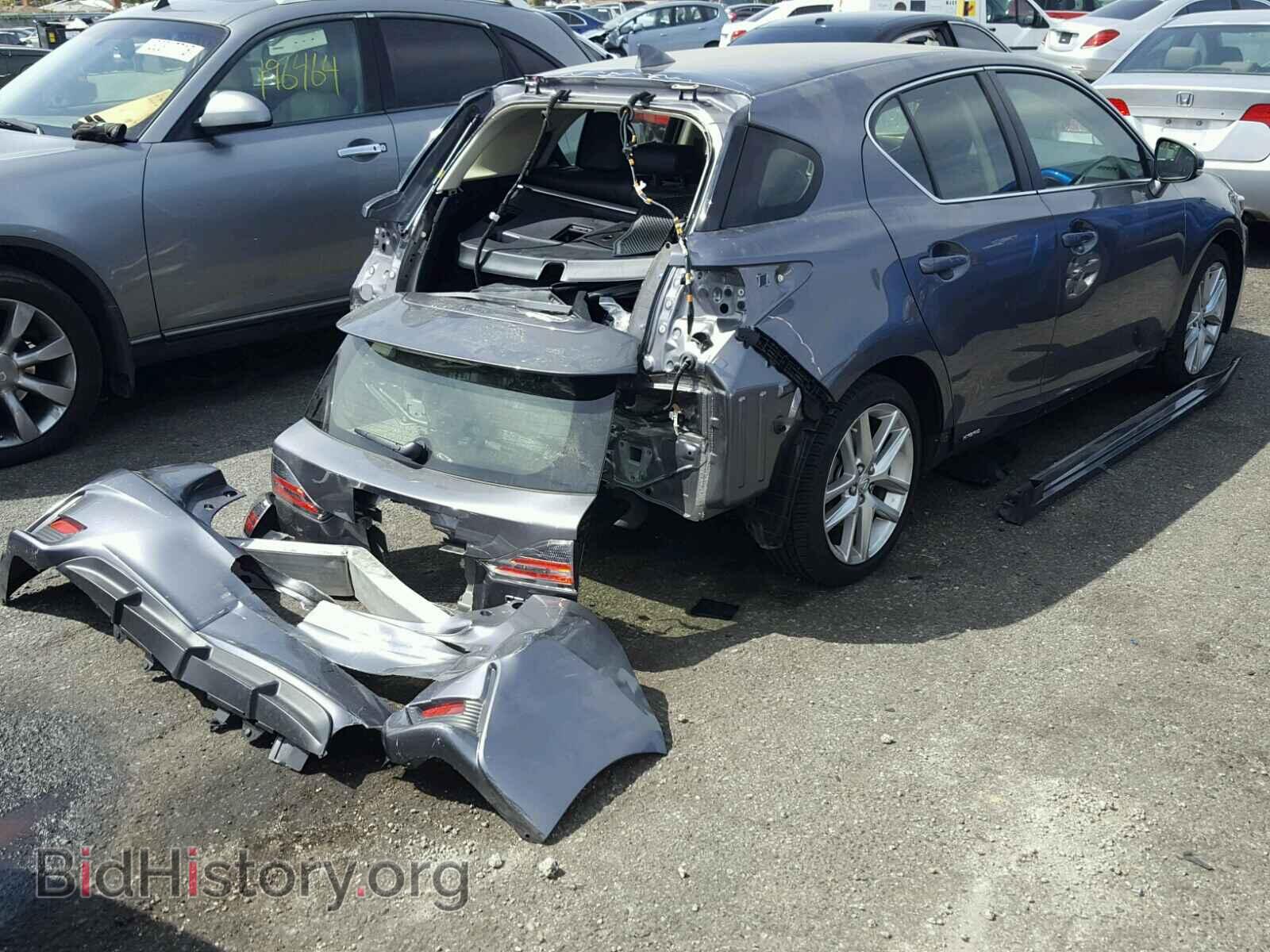 2016 LEXUS CT 200 - VIN: JTHKD5BH7G2274824 - Фото 4