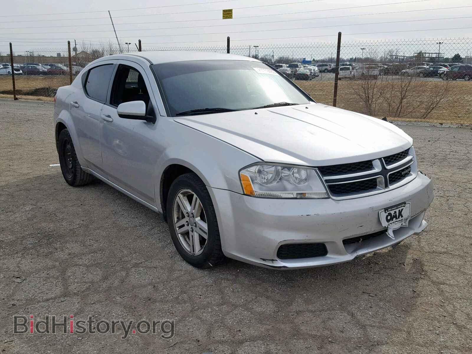 Фотография 1C3CDZCB7CN103494 - DODGE AVENGER 2012