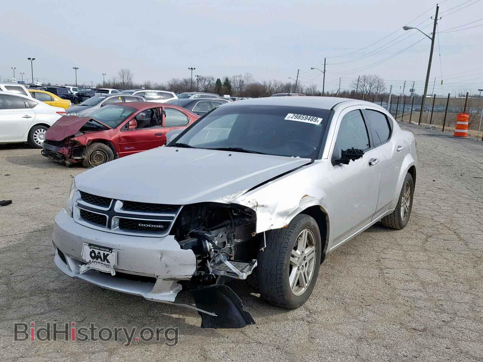 2012 DODGE AVENGER - VIN: 1C3CDZCB7CN103494 - Фото 2