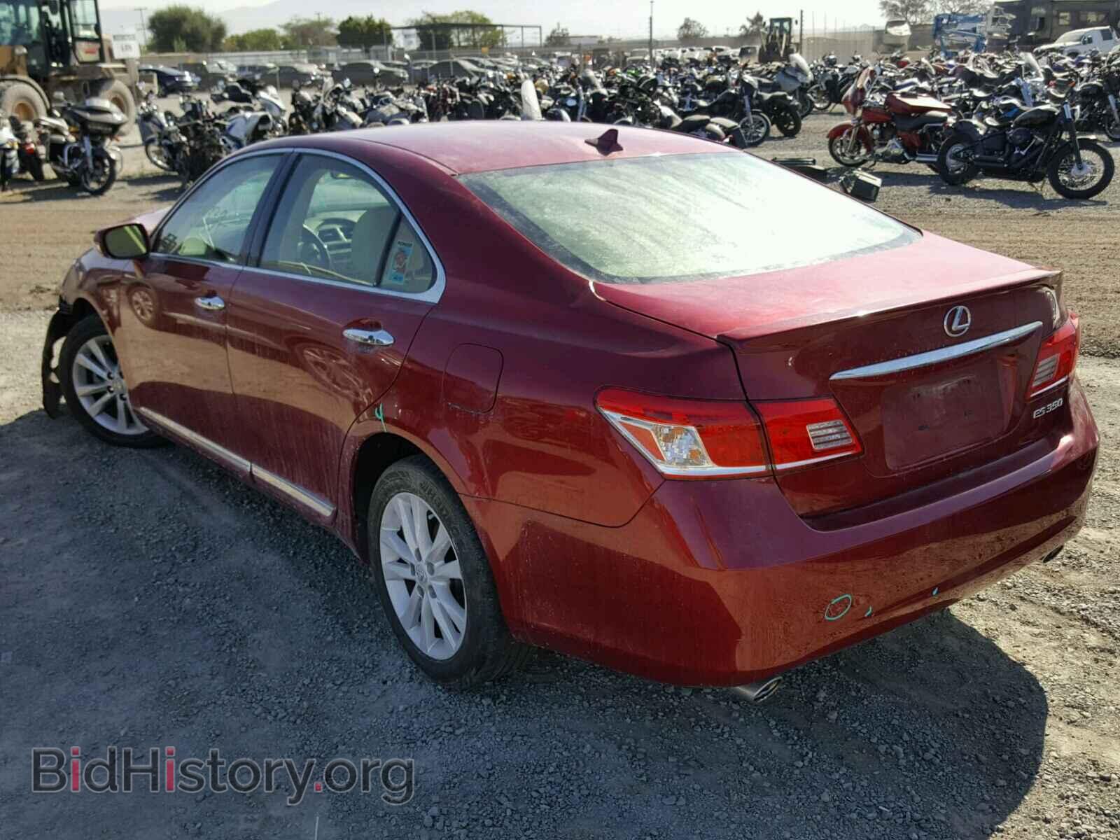 2012 LEXUS ES350 - VIN: JTHBK1EG9C2485356 - Фото 3