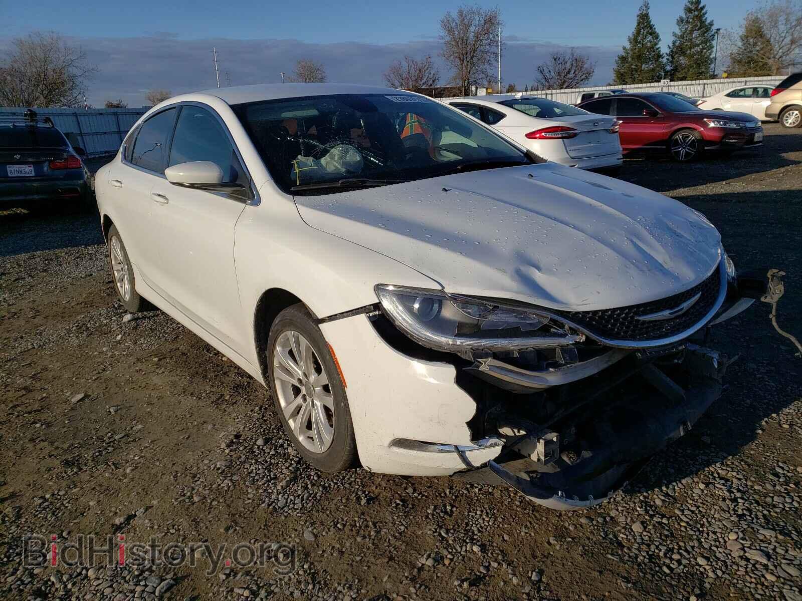 Фотография 1C3CCCAB6GN105939 - CHRYSLER 200 2016
