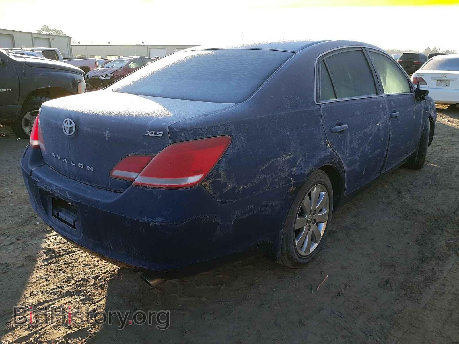 2007 TOYOTA AVALON - VIN: 4T1BK36B17U186367 - Фото 4